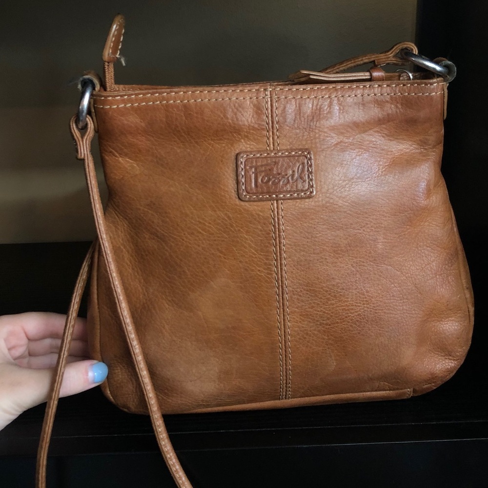 Fossil Leather Crossbody